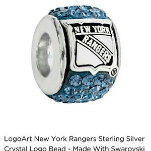 NY Rangers Swarovski charm